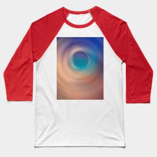 abstract colorful radial gradient color Baseball T-Shirt